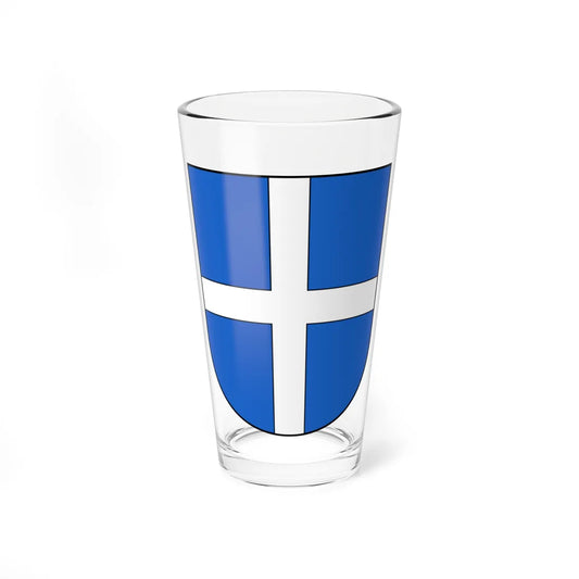 Erlenbach ZH-blazon (Switzerland) (Coat of Arms) Pint Glass 16oz 16oz - Go Mug Yourself