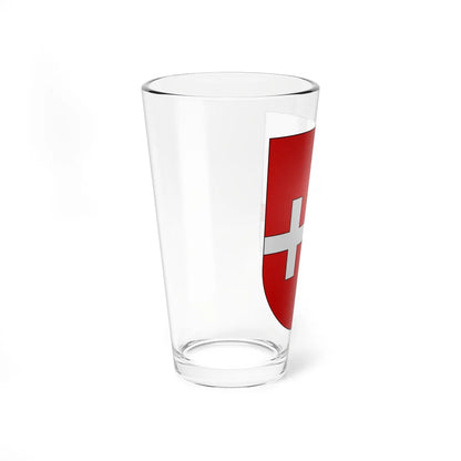 Ernen-coat of arms (Switzerland) (Coat of Arms) Pint Glass 16oz - Go Mug Yourself