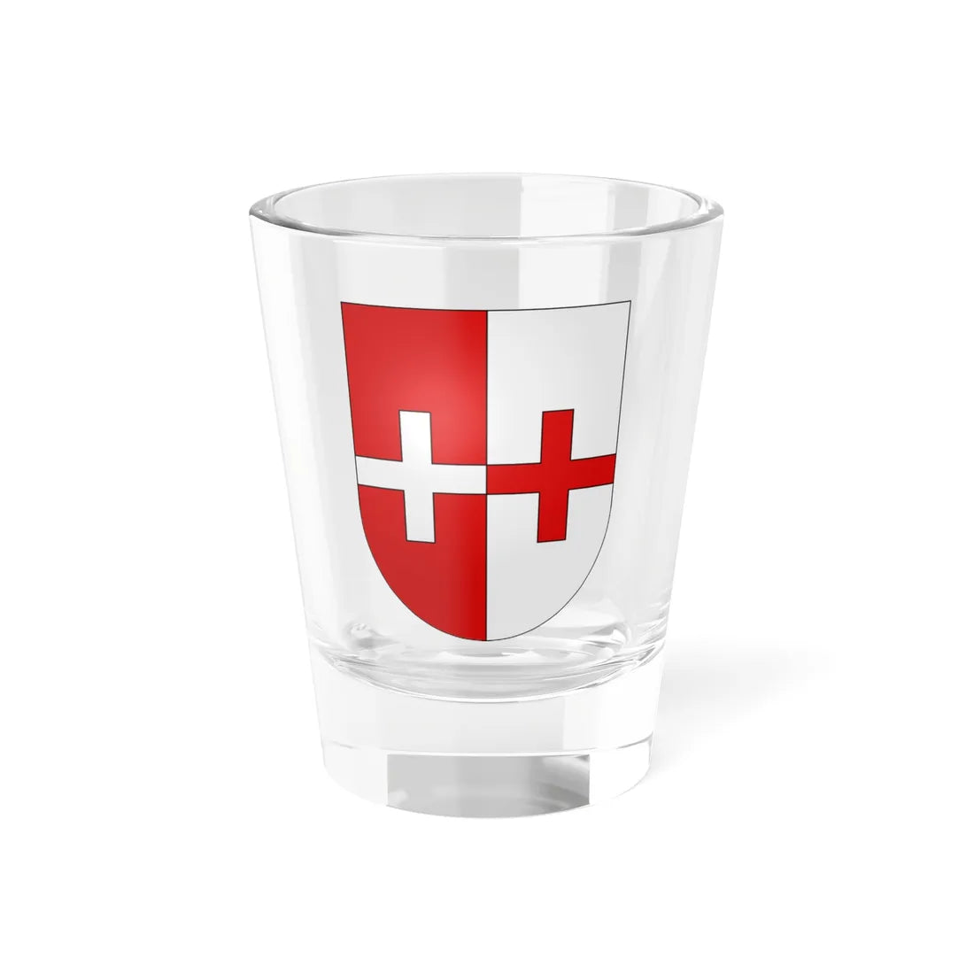 Ernen-coat of arms (Switzerland) (Coat of Arms) Shot Glass 1.5oz 1.5oz - Go Mug Yourself