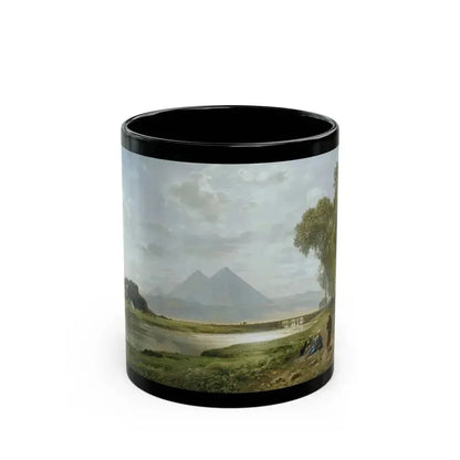 Ernst Carl Eugen Koerner (1846-1927) Pyramids - Black Coffee Mug 11oz - Go Mug Yourself
