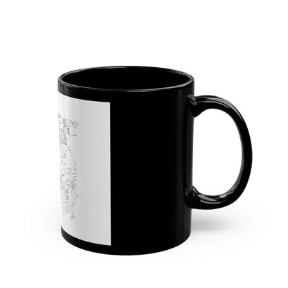 Erotic Connect-the-Dots Illustration - Black Coffee Mug - Go Mug Yourself