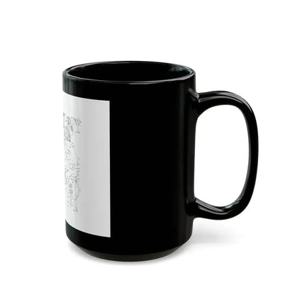 Erotic Connect-the-Dots Illustration - Black Coffee Mug - Go Mug Yourself
