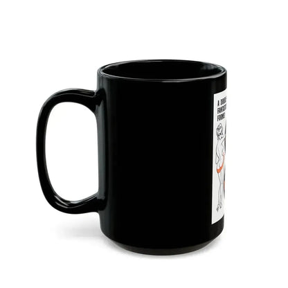 EROTICA + BARE WITH ME 1961 Movie Poster - Black Coffee Mug - Go Mug Yourself