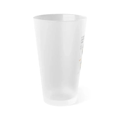 EROTICA + BARE WITH ME 1961 Movie Poster - Frosted Pint Glass 16oz - Go Mug Yourself