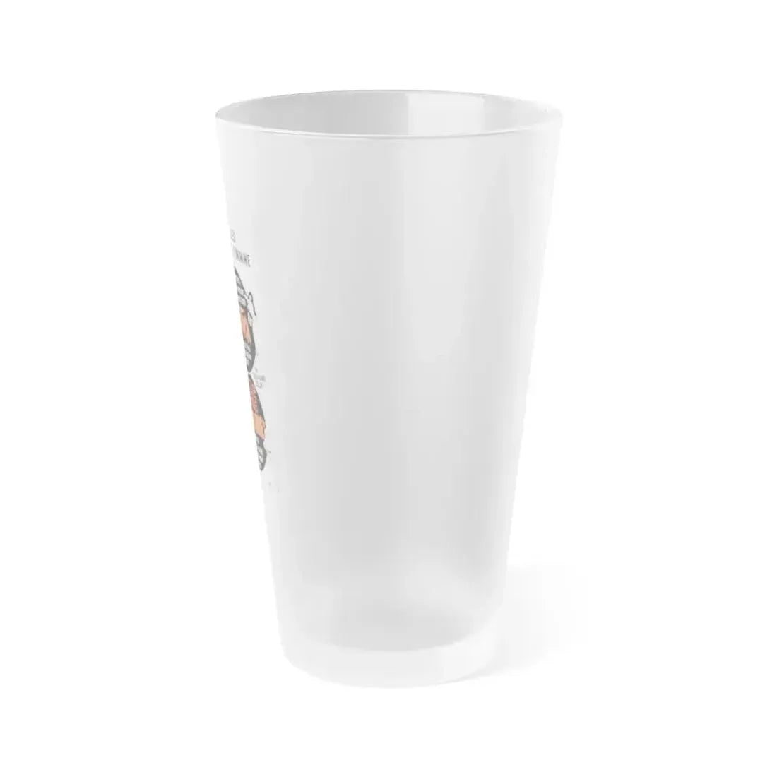 EROTICA + BARE WITH ME 1961 Movie Poster - Frosted Pint Glass 16oz - Go Mug Yourself