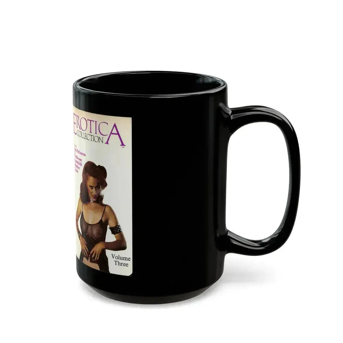 EROTICA COLLECTION (VHS COVER) - Black Coffee Mug - Go Mug Yourself