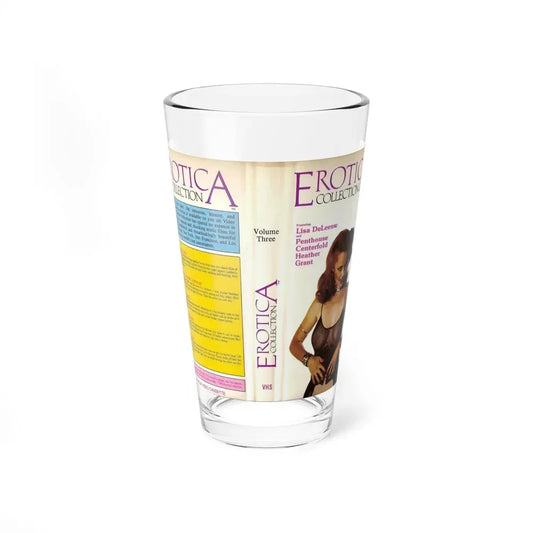 EROTICA COLLECTION (VHS COVER) Pint Glass 16oz 16oz - Go Mug Yourself