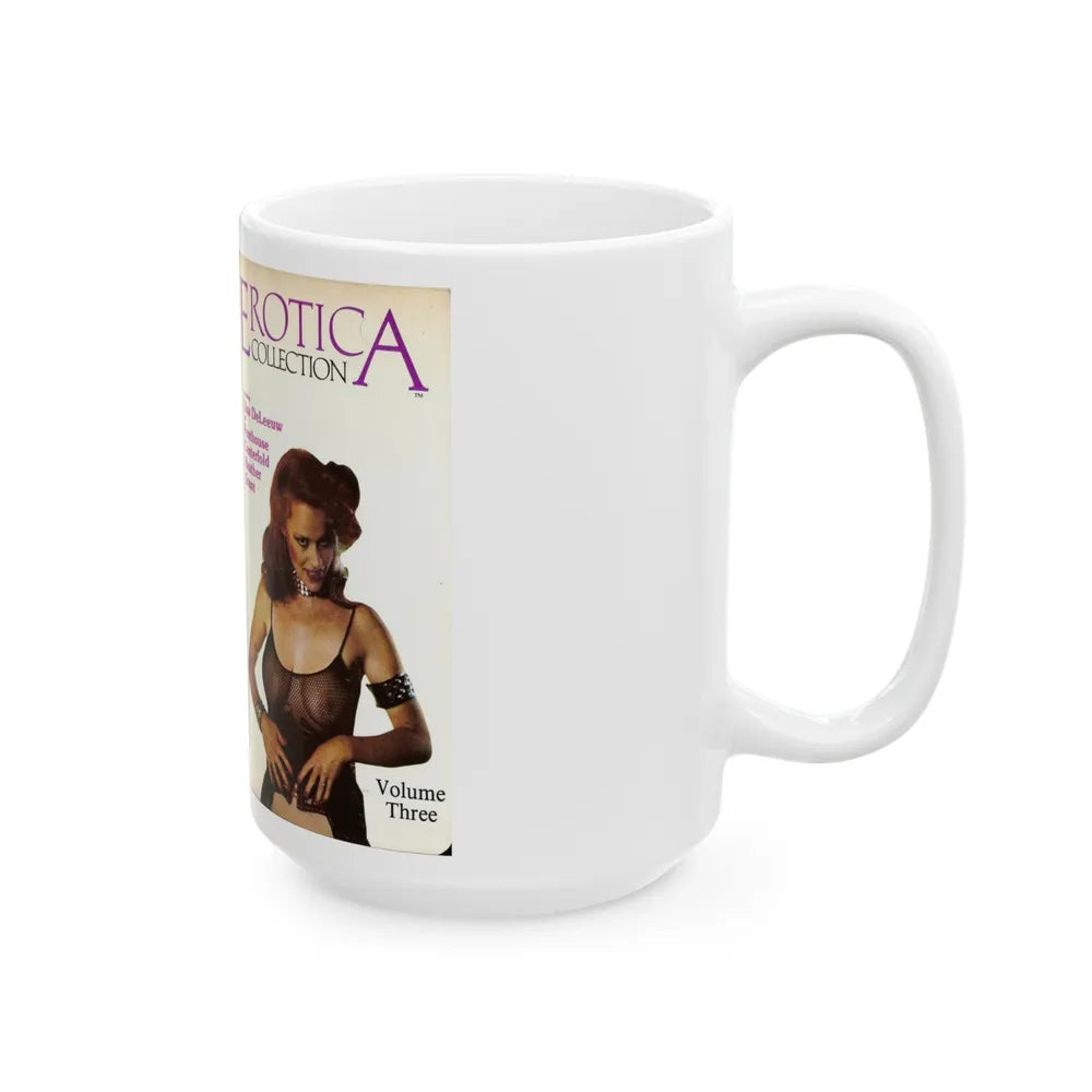 EROTICA COLLECTION (VHS COVER) - White Coffee Mug-Go Mug Yourself