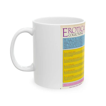 EROTICA COLLECTION (VHS COVER) - White Coffee Mug-Go Mug Yourself