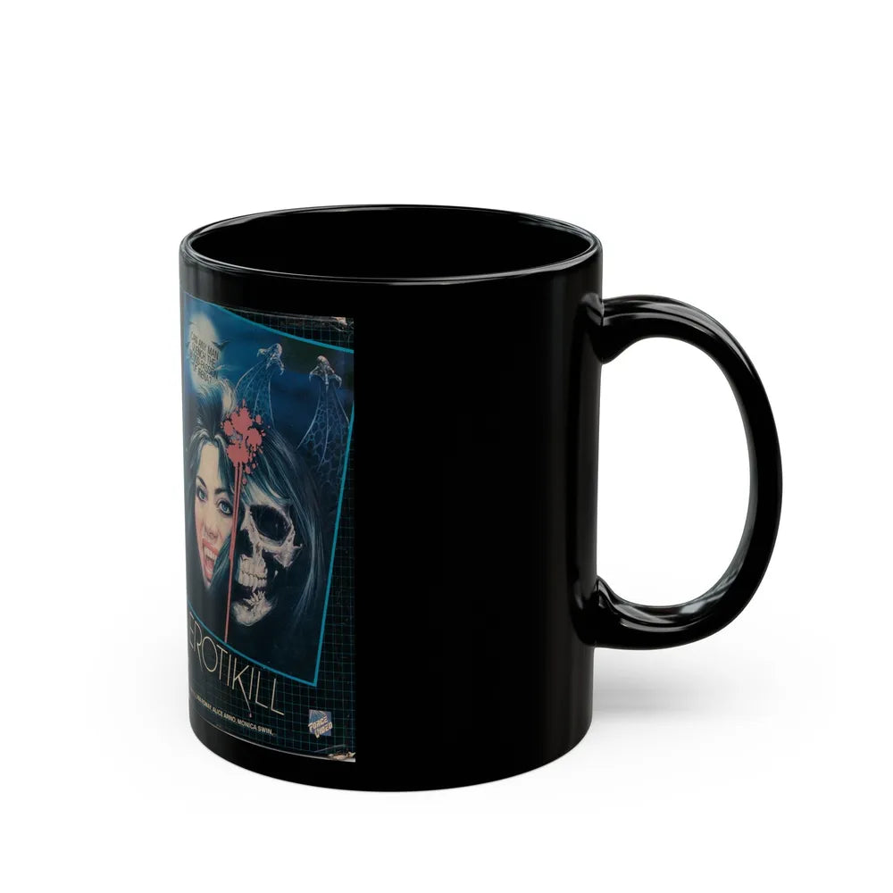 EROTIKILL (VHS COVER) - Black Coffee Mug-Go Mug Yourself