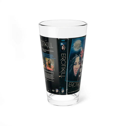 EROTIKILL (VHS COVER) Pint Glass 16oz 16oz - Go Mug Yourself