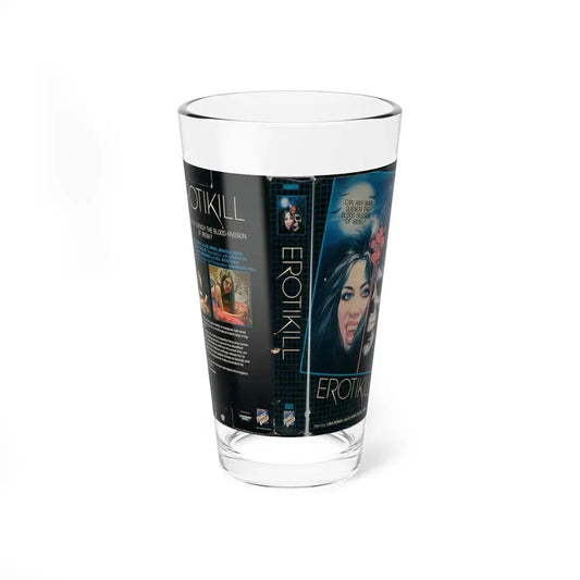 EROTIKILL (VHS COVER) Pint Glass 16oz 16oz - Go Mug Yourself