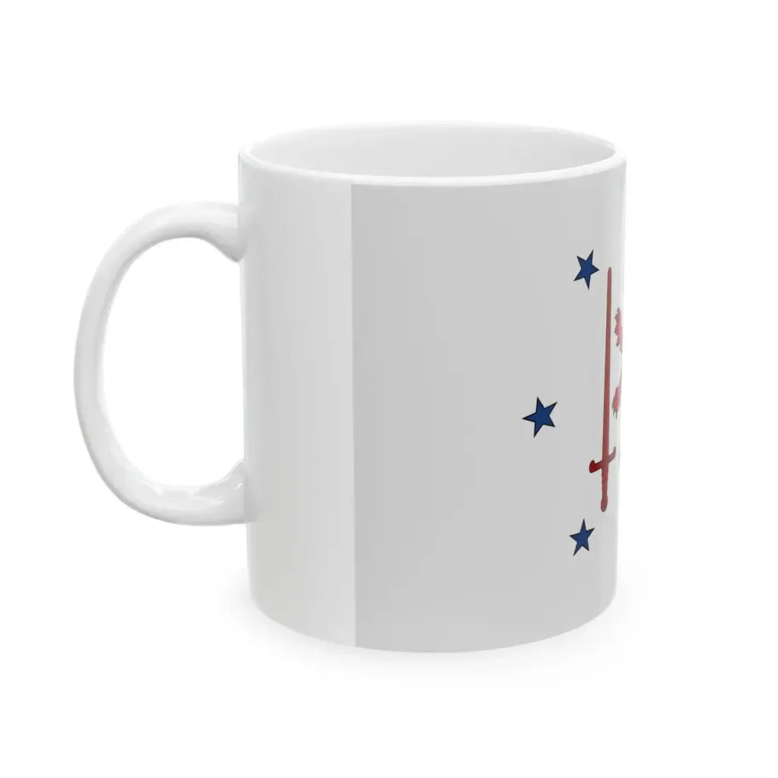 Erpe-Mere vlag (Belgium) White Coffee Mug - Go Mug Yourself