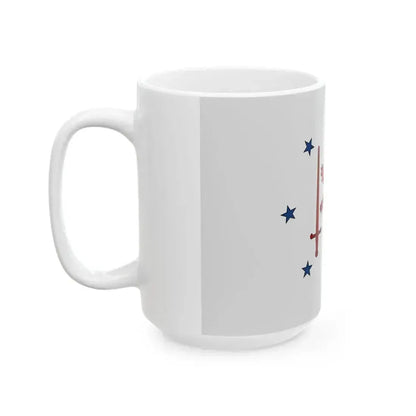 Erpe-Mere vlag (Belgium) White Coffee Mug - Go Mug Yourself