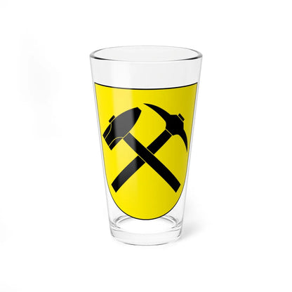 Erschwil-blazon (Switzerland) (Coat of Arms) Pint Glass 16oz 16oz - Go Mug Yourself