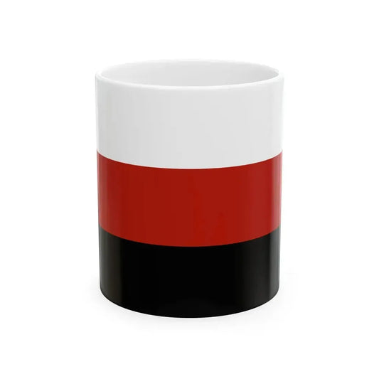 Erzya Flag (Russia) White Coffee Mug 11oz - Go Mug Yourself