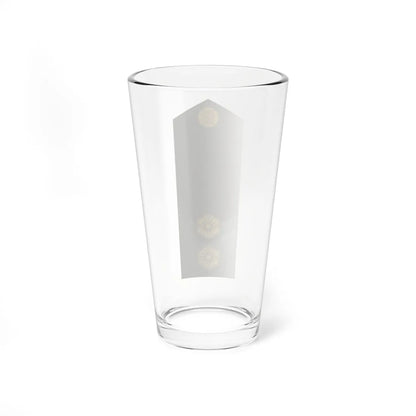 ES Army OF1b (Estonia) (Military Rank) Pint Glass 16oz - Go Mug Yourself