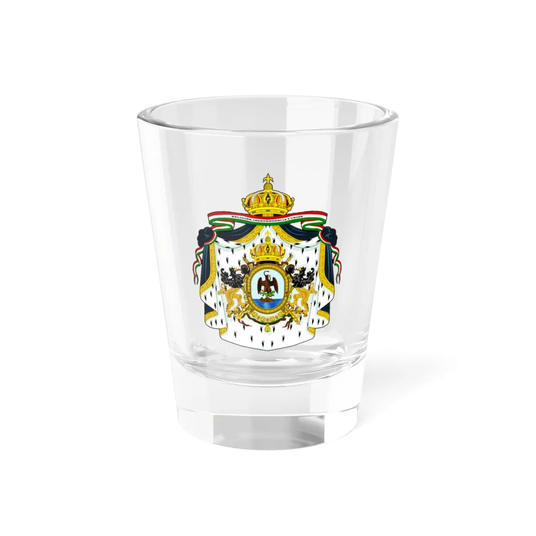 Esc de la casa imperial MMI (Mexico) (Coat of Arms) Shot Glass 1.5oz 1.5oz - Go Mug Yourself