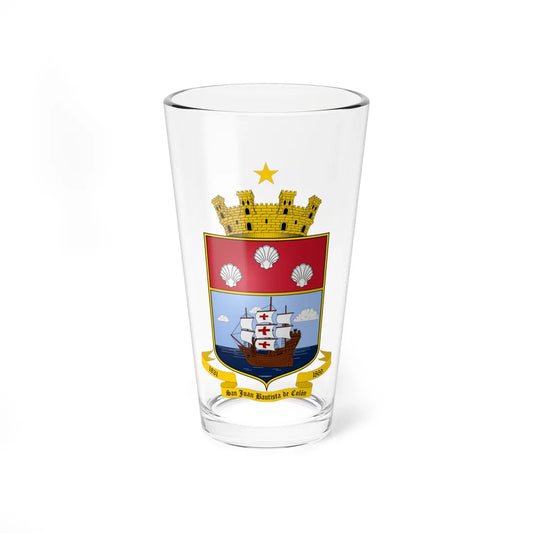 ESC-S-Ayacucho (Venezuela) (Coat of Arms) Pint Glass 16oz 16oz - Go Mug Yourself