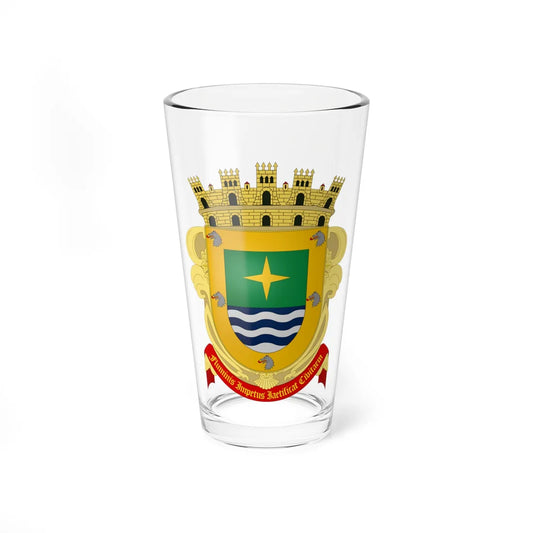 ESC-S-Cardenas (Venezuela) (Coat of Arms) Pint Glass 16oz 16oz - Go Mug Yourself