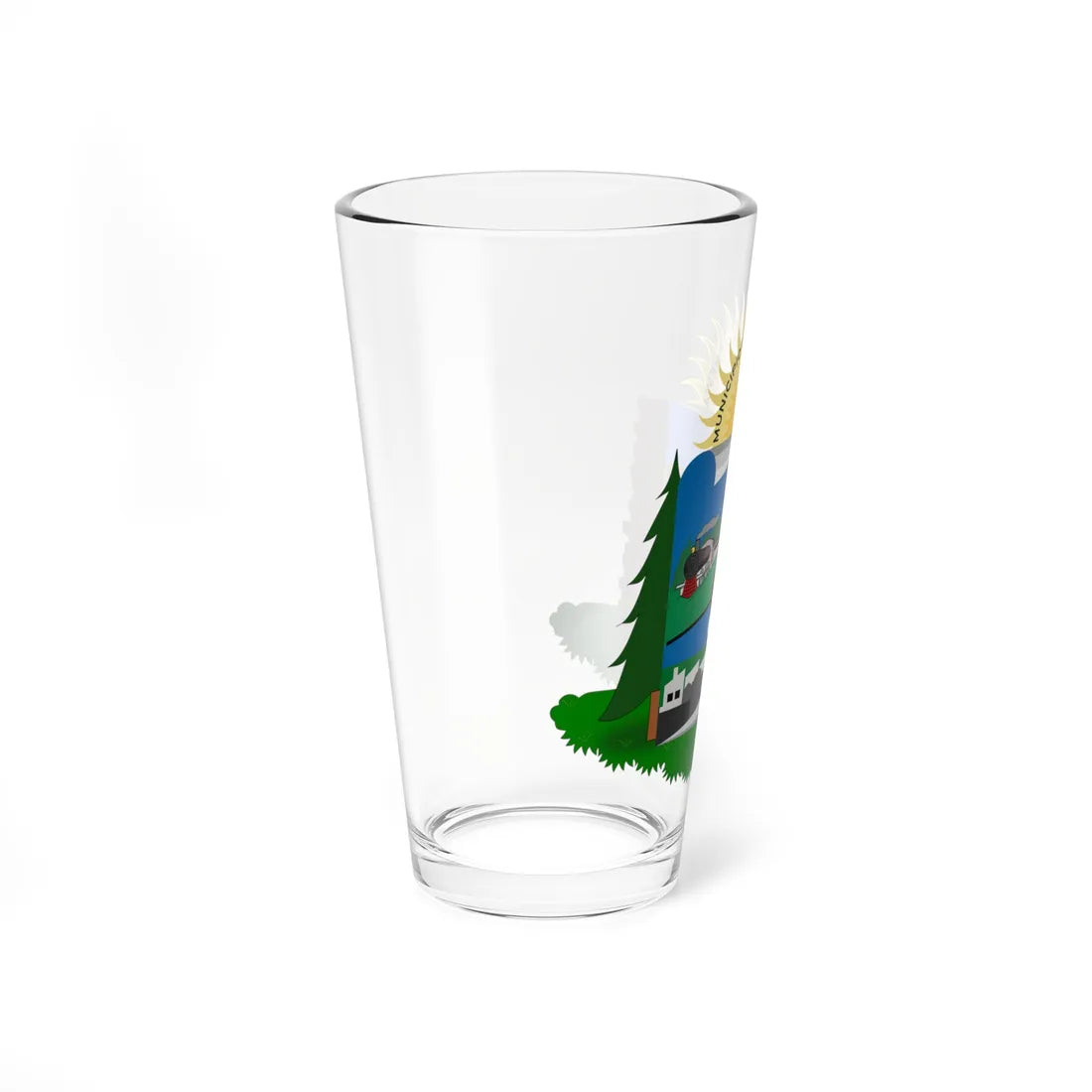 ESC-S-Garcia de Hevia (Venezuela) (Coat of Arms) Pint Glass 16oz - Go Mug Yourself