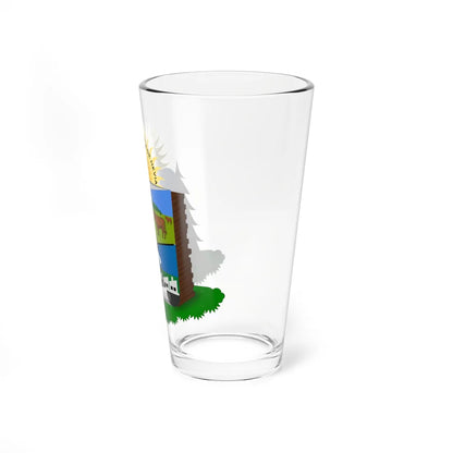 ESC-S-Garcia de Hevia (Venezuela) (Coat of Arms) Pint Glass 16oz - Go Mug Yourself