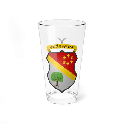 ESC-S-Guasimos (Venezuela) (Coat of Arms) Pint Glass 16oz 16oz - Go Mug Yourself