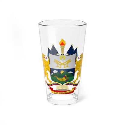 ESC-S-Independencia (Venezuela) (Coat of Arms) Pint Glass 16oz 16oz - Go Mug Yourself