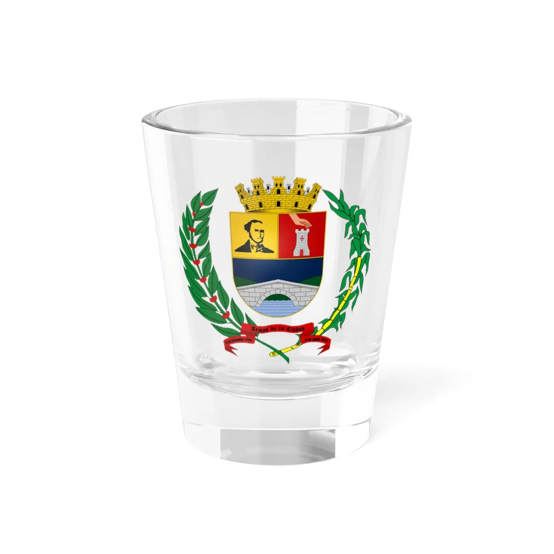 ESC-S-Junin (Venezuela) (Coat of Arms) Shot Glass 1.5oz 1.5oz - Go Mug Yourself