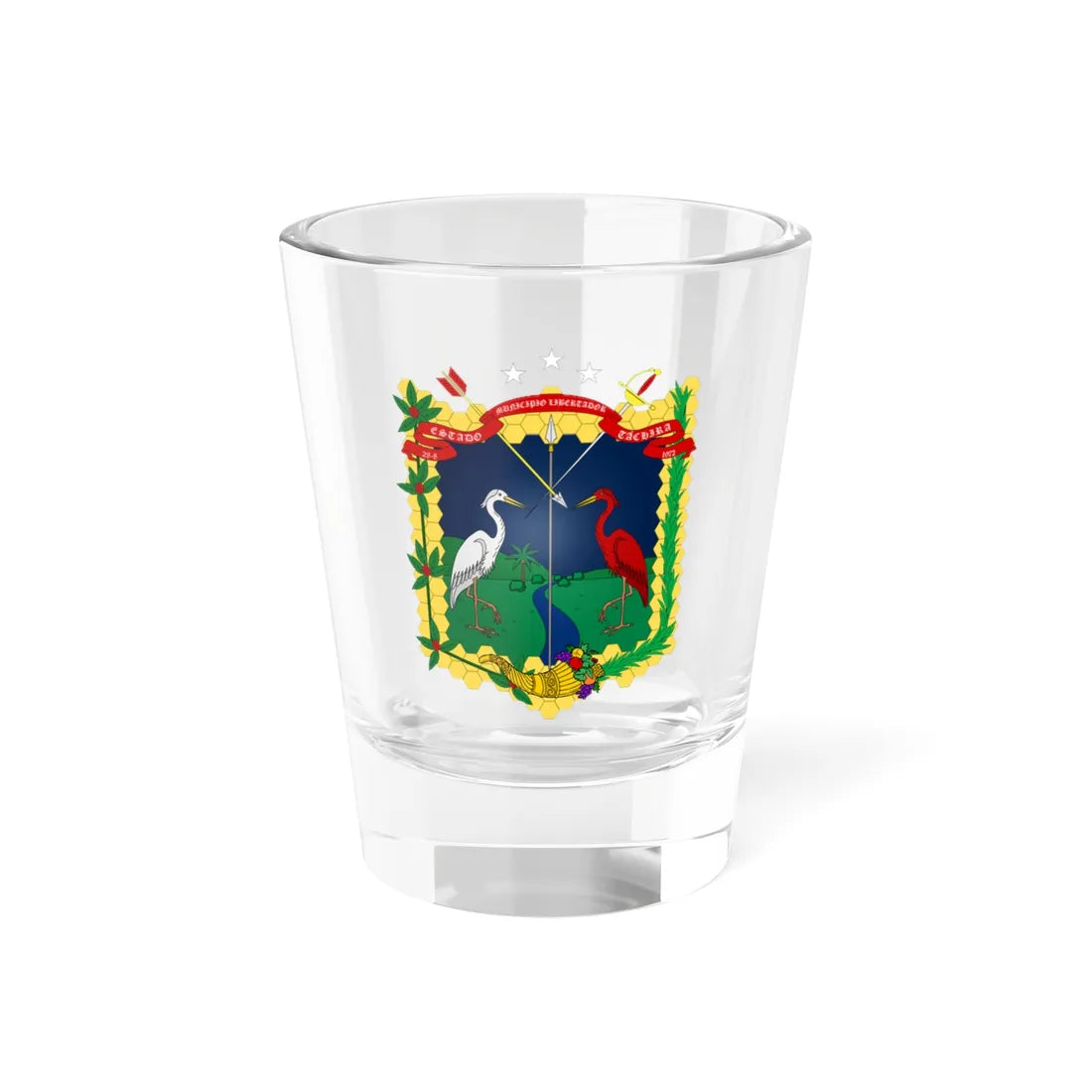 ESC-S-Libertador (Venezuela) (Coat of Arms) Shot Glass 1.5oz 1.5oz - Go Mug Yourself