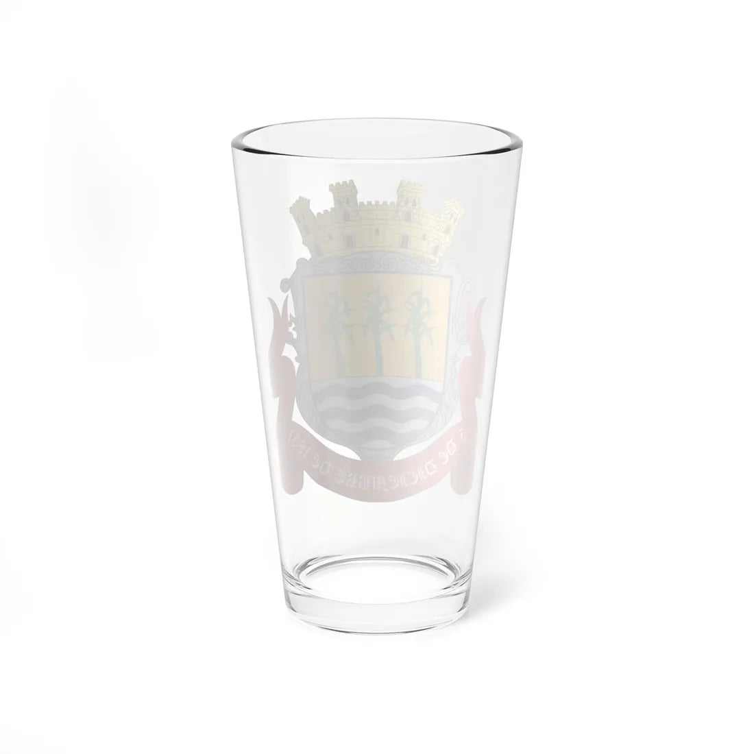 ESC-S-Pedro Maria Ureña (Venezuela) (Coat of Arms) Pint Glass 16oz - Go Mug Yourself