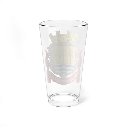 ESC-S-Pedro Maria Ureña (Venezuela) (Coat of Arms) Pint Glass 16oz - Go Mug Yourself