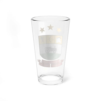 ESC-S-Samuel Dario Maldonado (Venezuela) (Coat of Arms) Pint Glass 16oz - Go Mug Yourself
