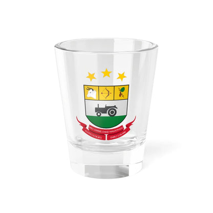 ESC-S-Samuel Dario Maldonado (Venezuela) (Coat of Arms) Shot Glass 1.5oz - Go Mug Yourself