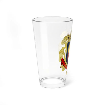 ESC-S-San Cristobal (Venezuela) (Coat of Arms) Pint Glass 16oz - Go Mug Yourself