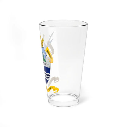 ESC-S-Simon Rodriguez (Venezuela) (Coat of Arms) Pint Glass 16oz - Go Mug Yourself