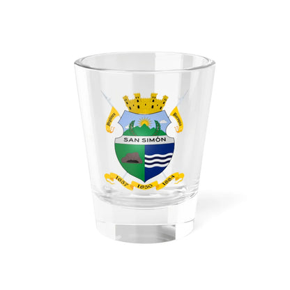 ESC-S-Simon Rodriguez (Venezuela) (Coat of Arms) Shot Glass 1.5oz 1.5oz - Go Mug Yourself