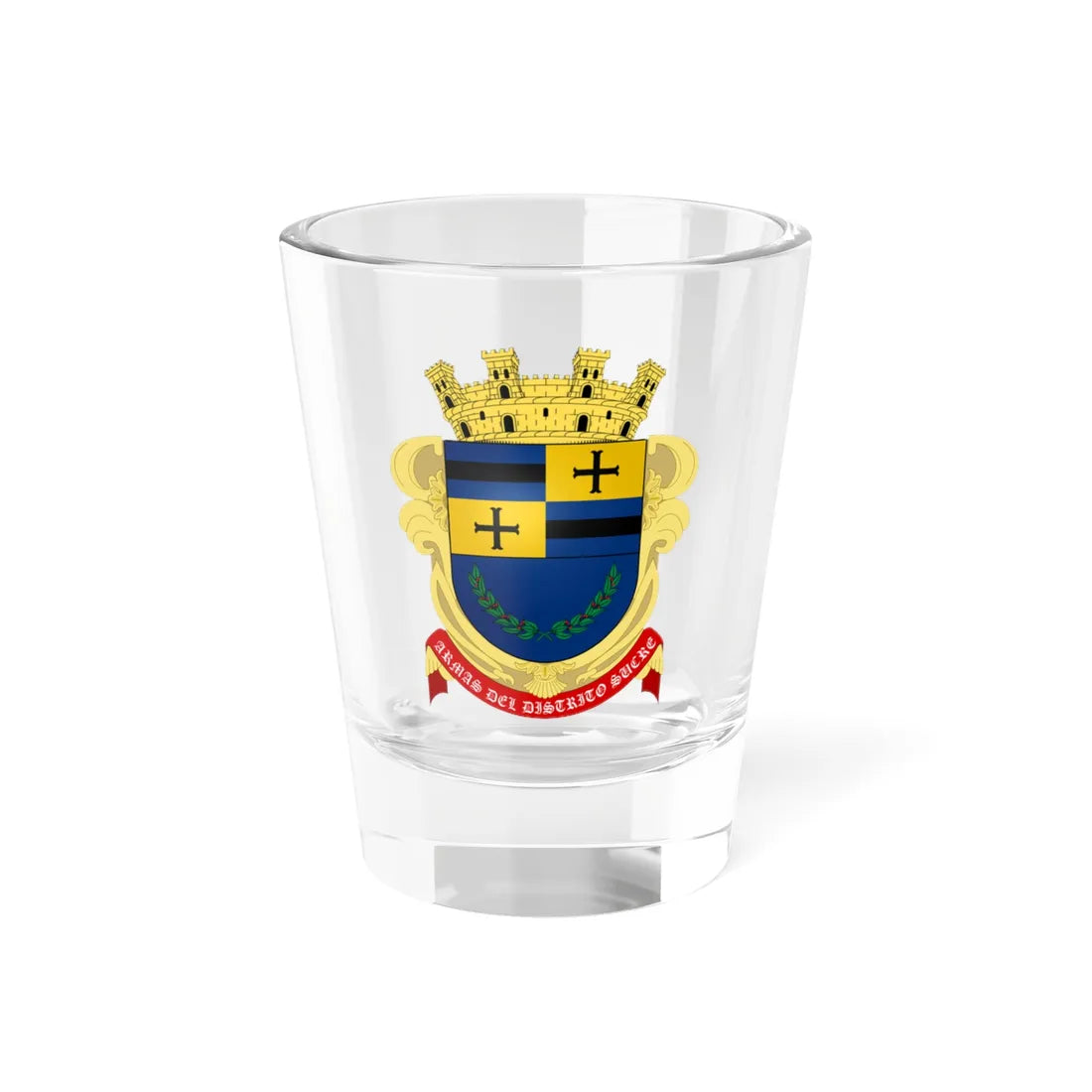 ESC-S-Sucre (Venezuela) (Coat of Arms) Shot Glass 1.5oz 1.5oz - Go Mug Yourself