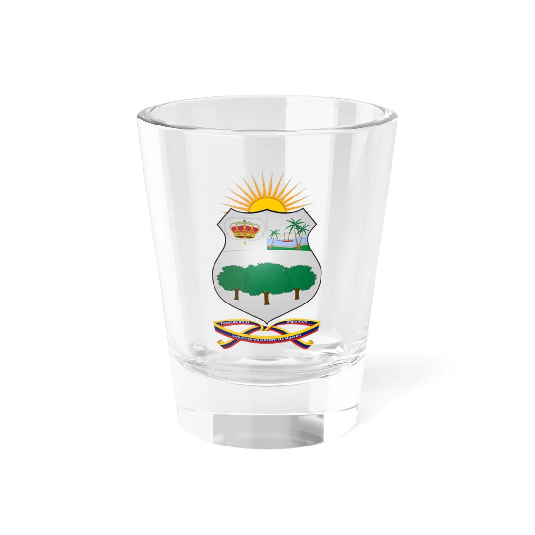 ESC-V-Cabimas (Venezuela) (Coat of Arms) Shot Glass 1.5oz 1.5oz - Go Mug Yourself