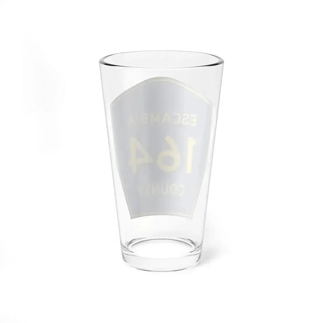 Escambia County 164 (Florida) (Road Sign) Pint Glass 16oz - Go Mug Yourself