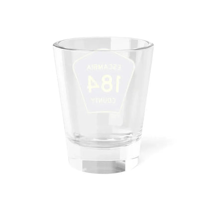 Escambia County 184 (Florida) (Road Sign) Shot Glass 1.5oz - Go Mug Yourself