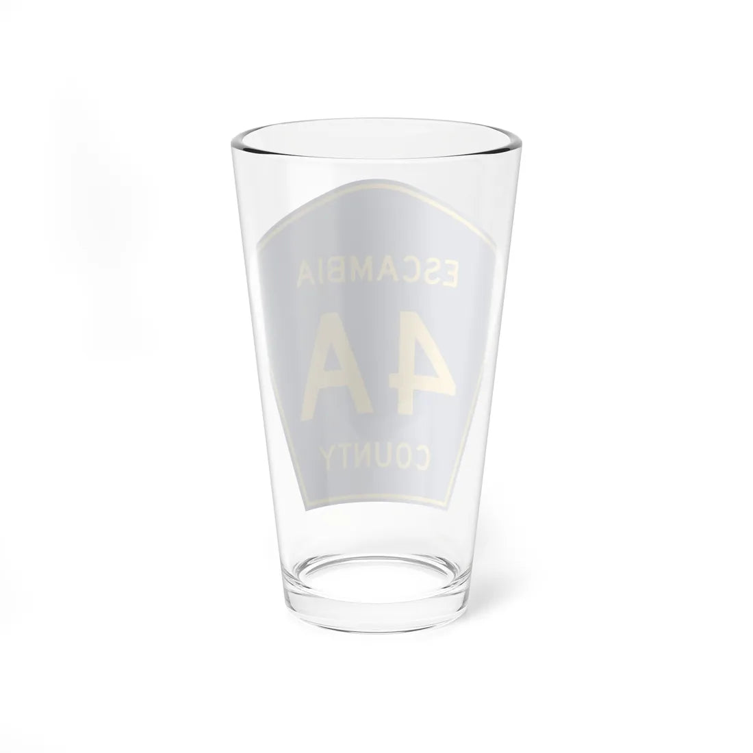 Escambia County Road 4A FL (Florida) (Road Sign) Pint Glass 16oz - Go Mug Yourself