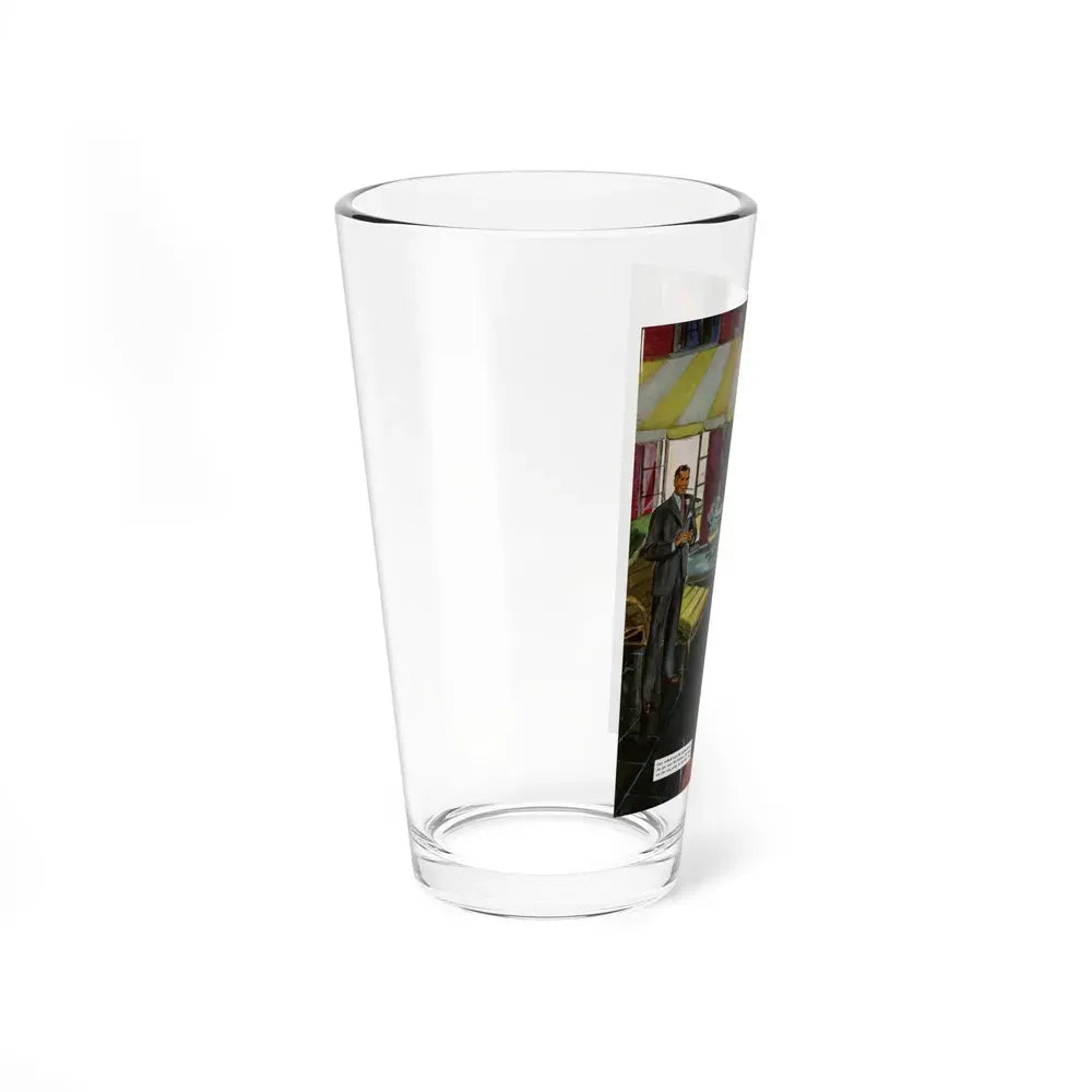 Escapade, The Saturday Evening Post illustration, 1949 - Pint Glass 16oz - Go Mug Yourself