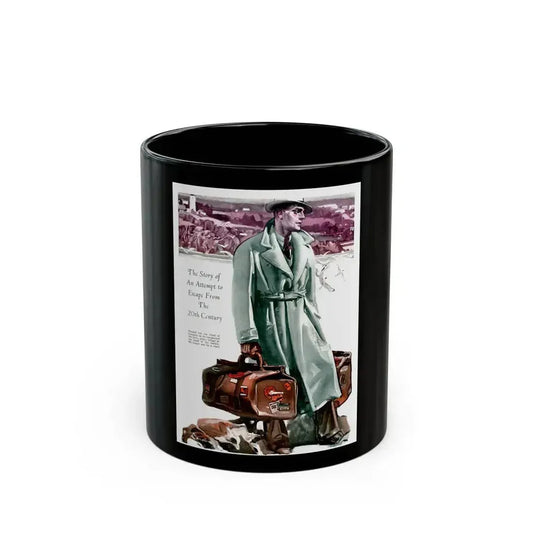 Escape, 1933 - Black Coffee Mug 11oz - Go Mug Yourself