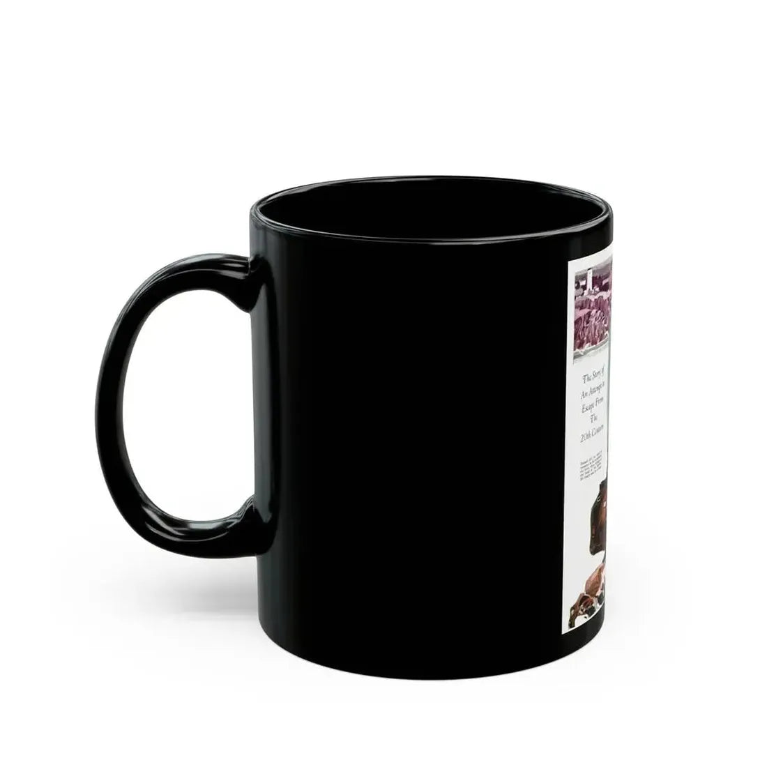 Escape, 1933 - Black Coffee Mug - Go Mug Yourself