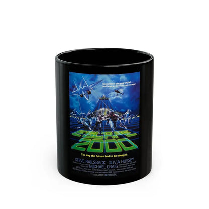 ESCAPE 2000 (TURKEY SHOOT) 1982 Movie Poster - Black Coffee Mug 11oz - Go Mug Yourself