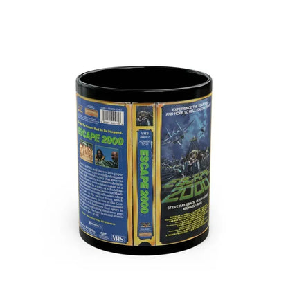 ESCAPE 2000 (VHS COVER) - Black Coffee Mug 11oz - Go Mug Yourself