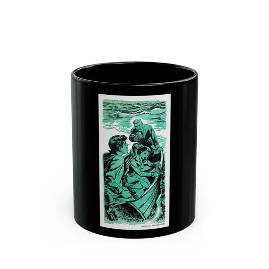 Escape, Bluebook magazine, March 1953 - Black Coffee Mug 11oz - Go Mug Yourself