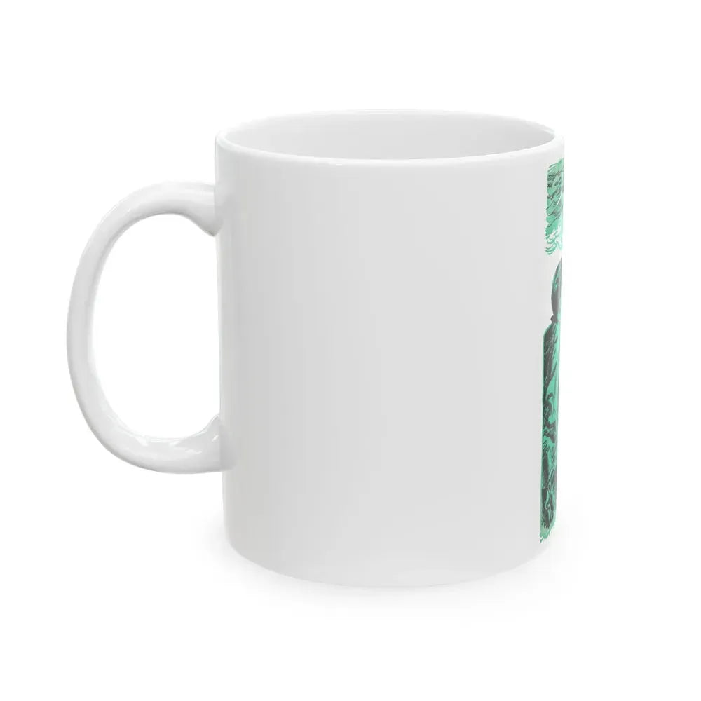 Escape, Bluebook magazine, March 1953 - White Coffee Mug - Go Mug Yourself