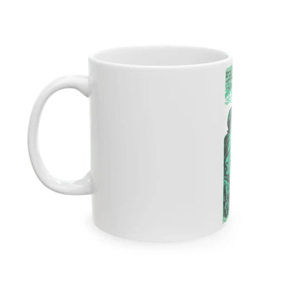 Escape, Bluebook magazine, March 1953 - White Coffee Mug - Go Mug Yourself